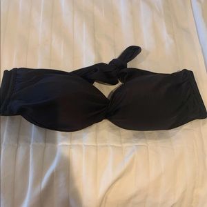 Vix swimwear black strapless swim top